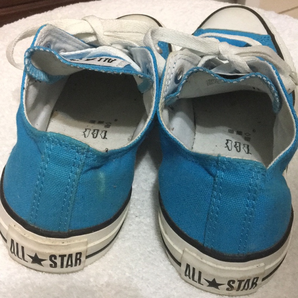 Baby Blue Converse